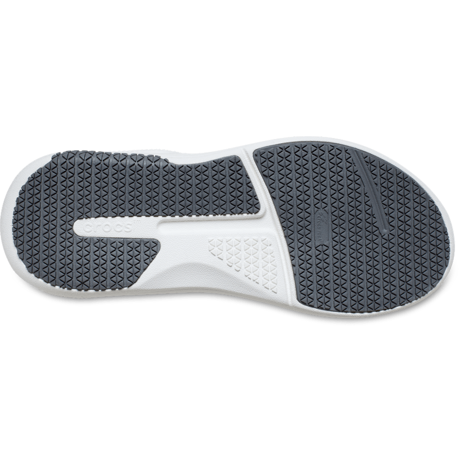 Atmosphere / Multi Women's On the Clock Work Sneaker - Custom Angle - Crocs PFD